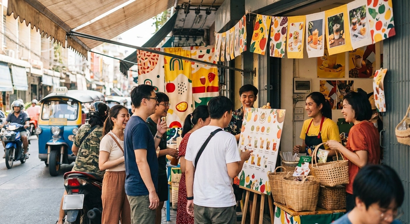 เทคนิคใช้ป้ายโฆษณาและเมนู กระตุ้นยอดขายหน้าร้านให้ปัง - offline-print-marketing-tips