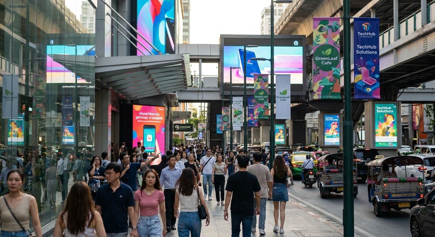เจาะเทรนด์ป้ายโฆษณา OOH ปี 2027 อนาคตสื่อสิ่งพิมพ์ไทย - ooh-advertising-print-trends-2027