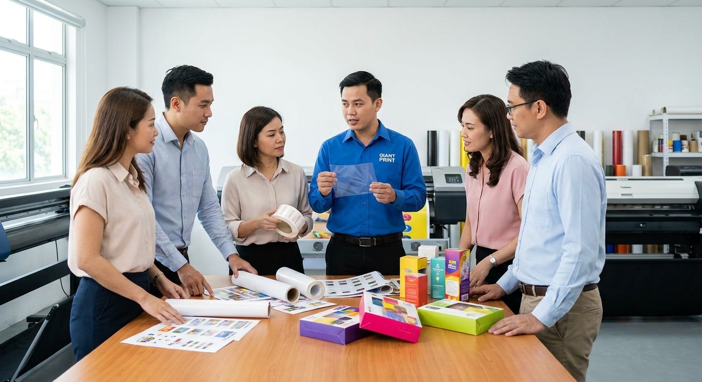 สติ๊กเกอร์กระดาษ PP PVC ต่างกันอย่างไร เลือกแบบไหนดี? - paper-pp-pvc-sticker-guide