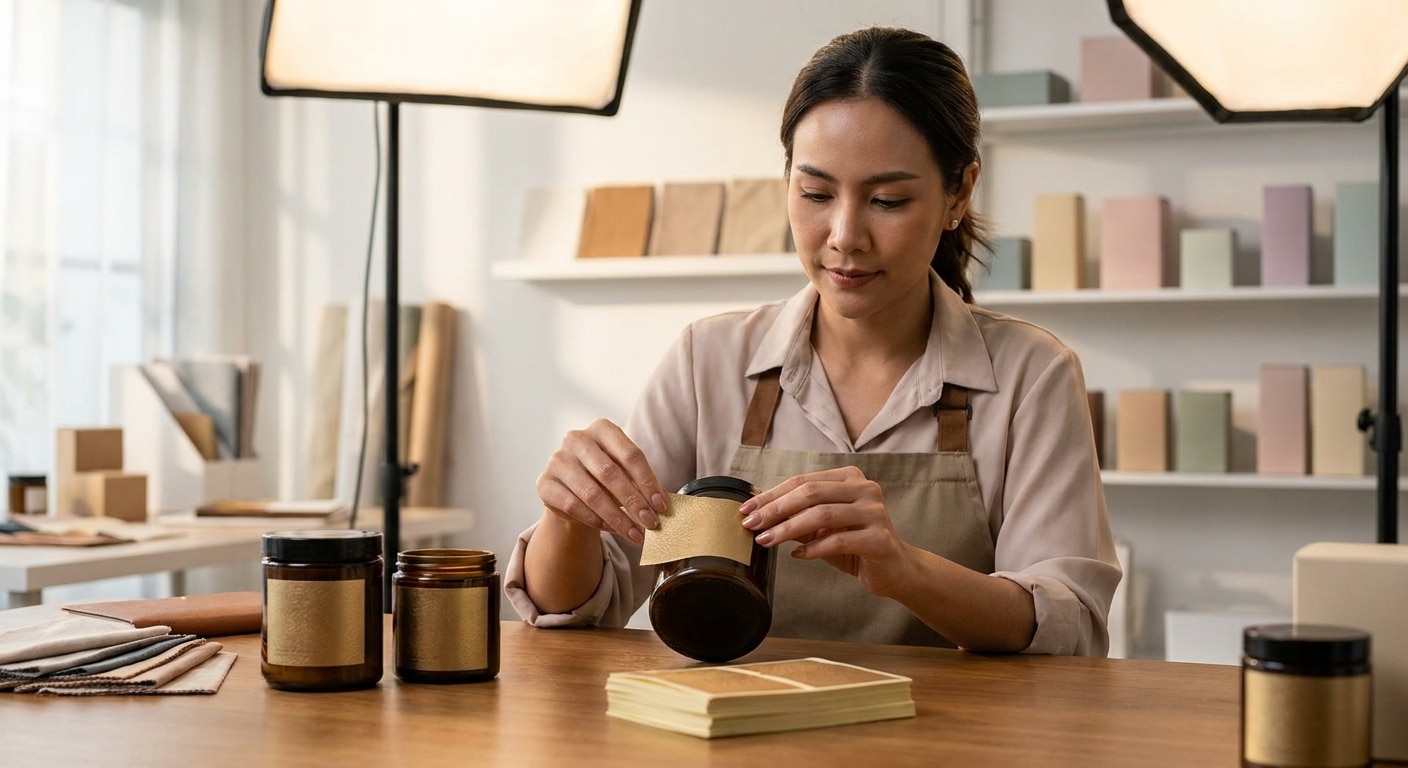 5 ทริคออกแบบฉลากสินค้าให้ดูแพง อัปเกรดแบรนด์ SME ยุคใหม่ - premium-label-logo-design-tips