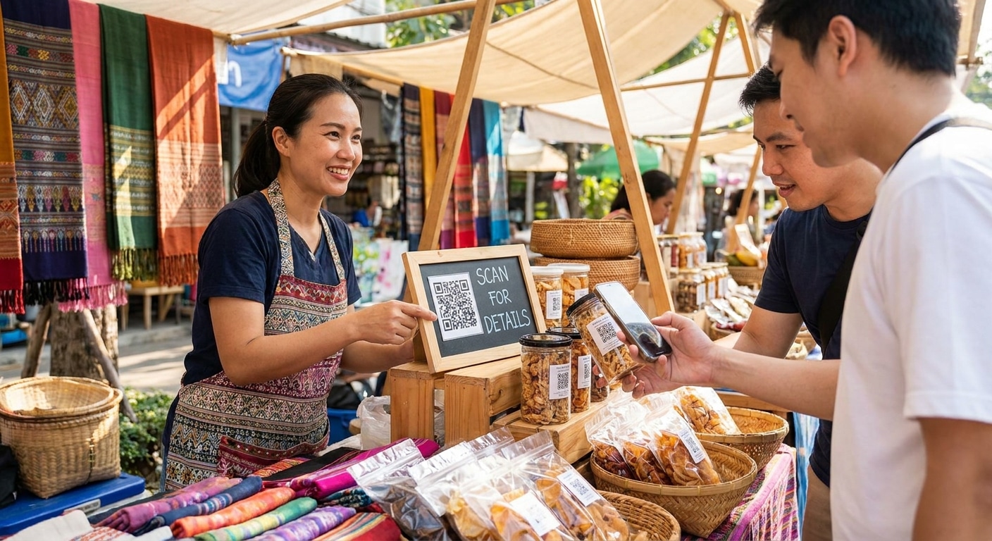 เทคนิคใช้ป้ายและฉลากสินค้า QR Code ดึงลูกค้าสู่ออนไลน์ - print-marketing-qr-code-o2o