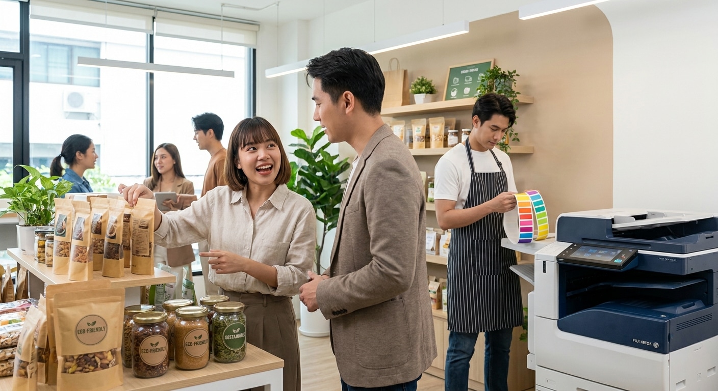 เทรนด์สิ่งพิมพ์ 2027: ฉลากรักษ์โลกช่วย SME อัปยอดขาย - print-trend-eco-packaging-2027