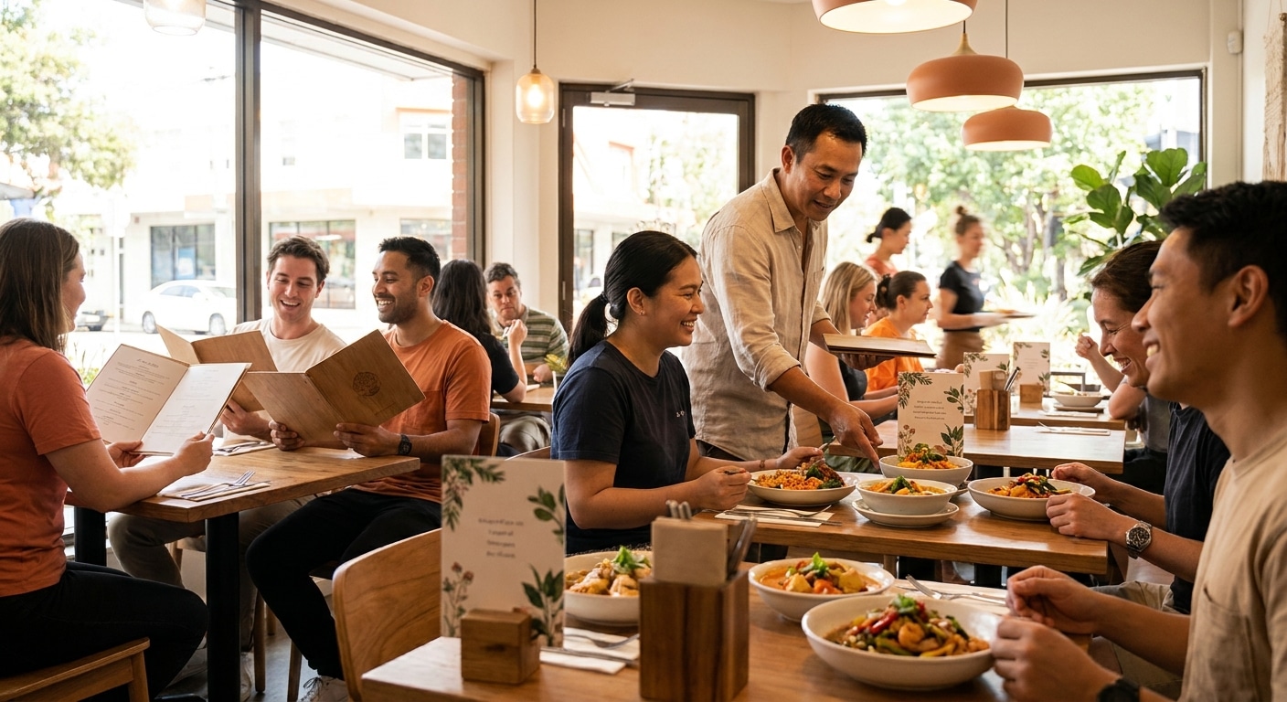 เทคนิคออกแบบเมนูอาหาร 2026 กระตุ้นยอดขายให้ร้าน SME - restaurant-menu-design-marketing-2026