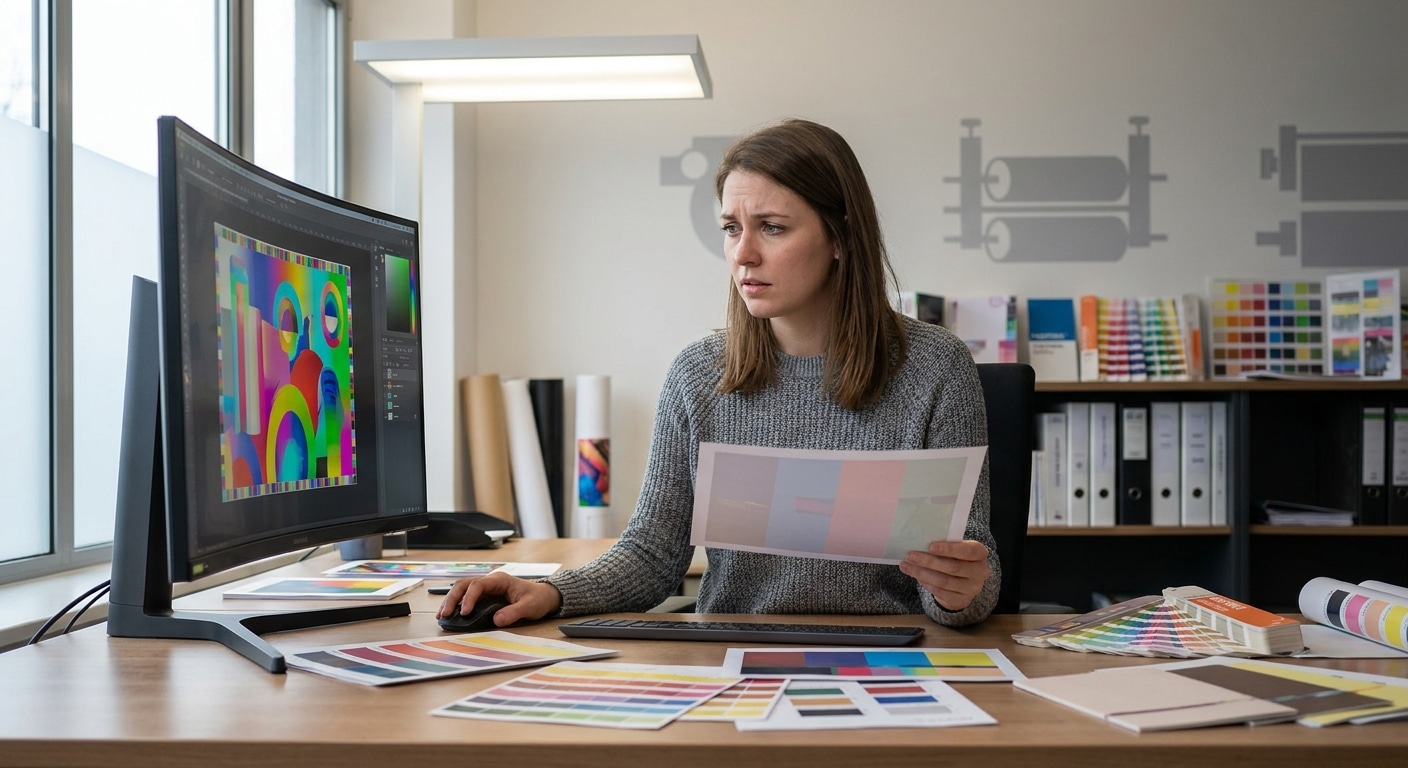 ไขข้อข้องใจ RGB vs CMYK ทำไมสีจอไม่ตรงกับงานพิมพ์ - rgb-vs-cmyk-printing-colors