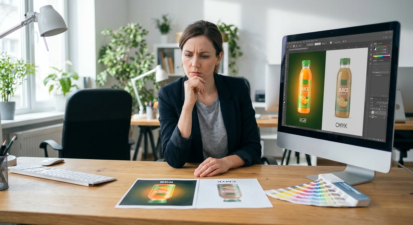 ทำไมสีจอไม่ตรงกับพิมพ์? รู้จัก RGB และ CMYK ก่อนสั่งทำฉลาก - rgb-vs-cmyk-printing-knowledge