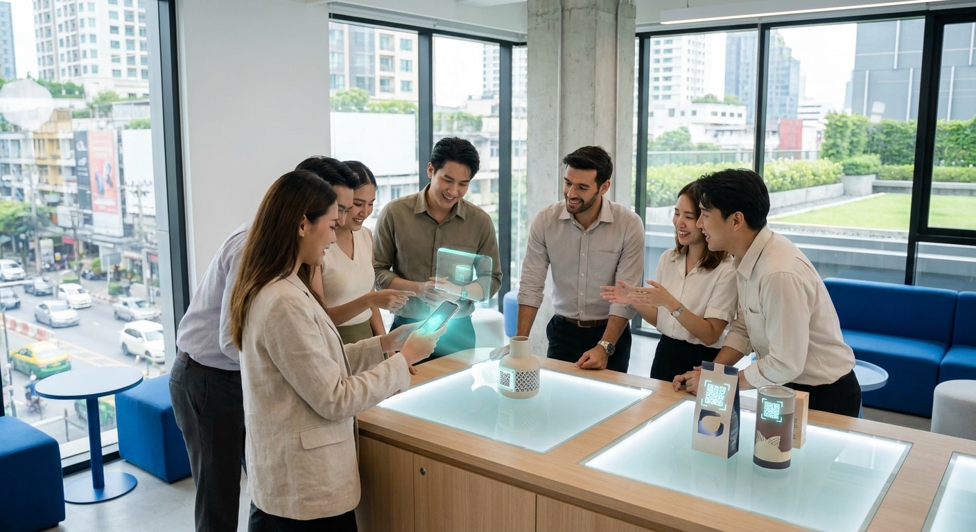 เทรนด์ Smart Label 2027 ฉลากสินค้า AR ยกระดับแบรนด์ SME - smart-label-ar-trends-2027
