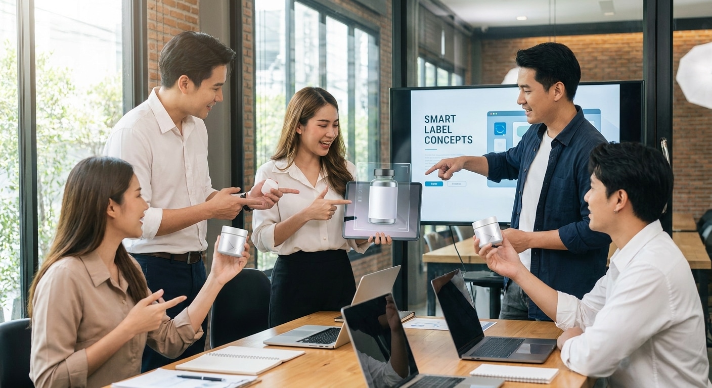 เจาะเทรนด์ Smart Label 2027 เปลี่ยนฉลากสินค้าให้มีชีวิต - smart-label-packaging-trend-2027