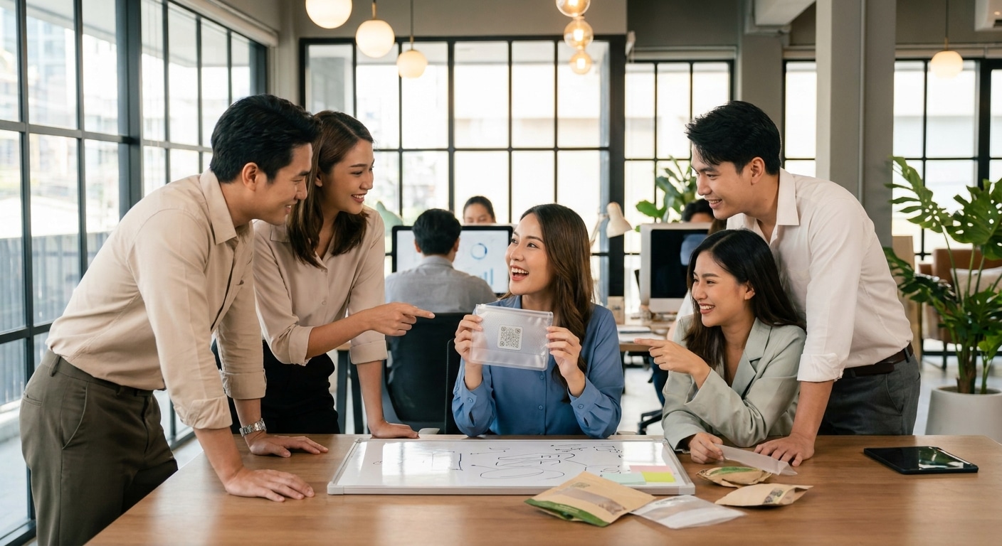 เทรนด์ฉลากอัจฉริยะ 2027 พลิกโฉมแพ็กเกจจิ้ง SME - smart-label-packaging-trends-2027