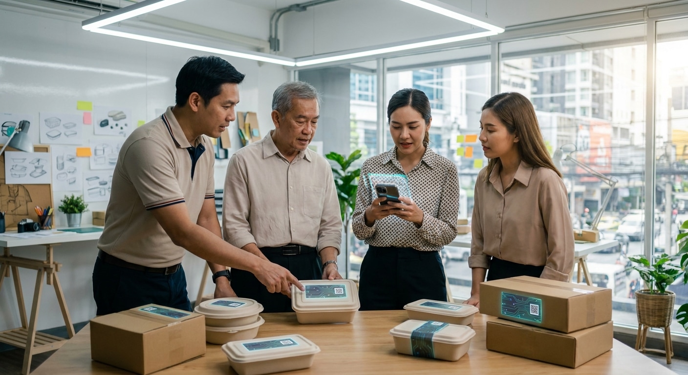 ส่องเทรนด์ฉลากอัจฉริยะ 2027 อนาคตแพคเกจจิ้งไทย - smart-label-packaging-trends