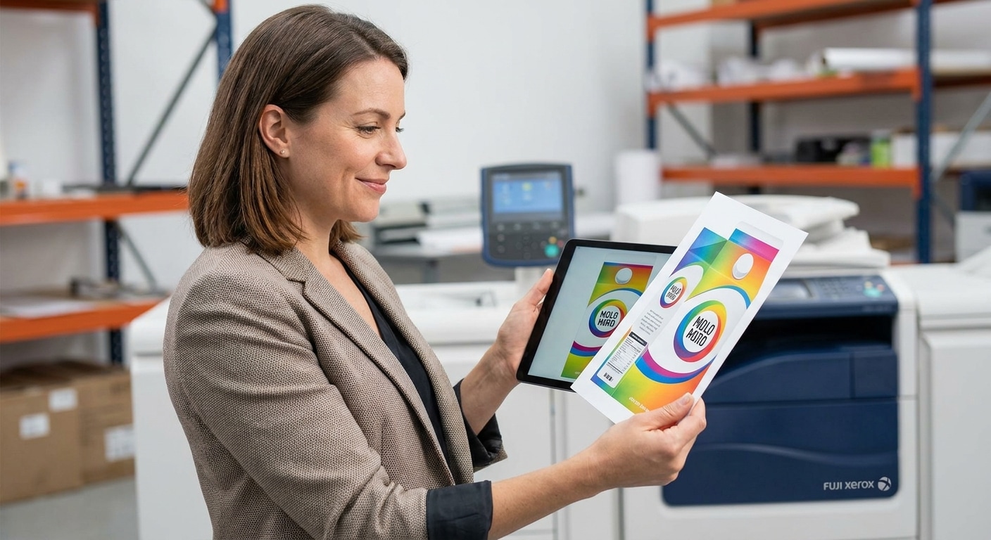 บอกลาสีเพี้ยน! ยกระดับงานพิมพ์แบรนด์ SME ด้วย Fuji Xerox - solve-color-distortion-fuji-xerox