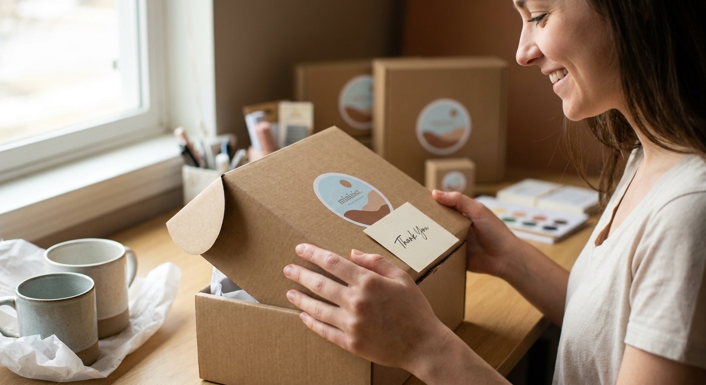 เทคนิค Unboxing Marketing มัดใจลูกค้าด้วยสติ๊กเกอร์ฉลาก - unboxing-marketing-print-stickers