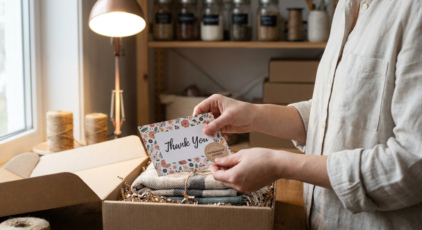 ทำการ์ดขอบคุณ-สติ๊กเกอร์ติดกล่อง มัดใจลูกค้าซื้อซ้ำ - unboxing-print-marketing-tips