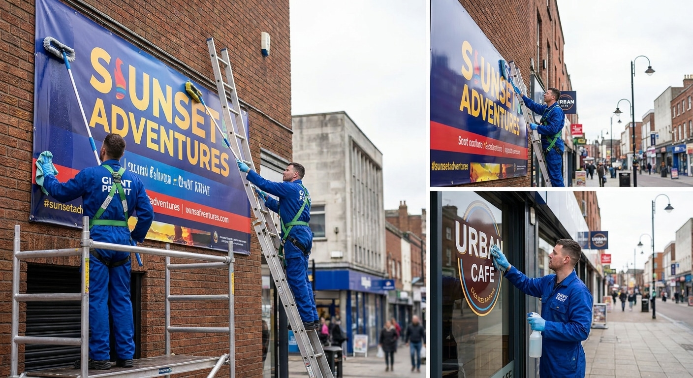 วิธีดูแลป้ายโฆษณาและป้ายไวนิลให้สีสด ทนแดดทนฝน - vinyl-signage-maintenance-tips
