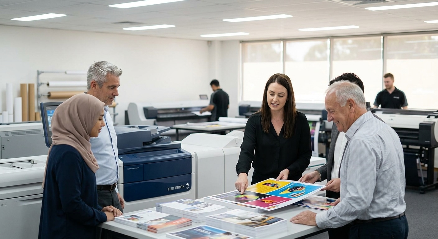 พิมพ์งานแล้วสีเพี้ยน? รู้จัก CMYK และเทคโนโลยีพิมพ์สีตรงปก - cmyk-color-printing-accuracy