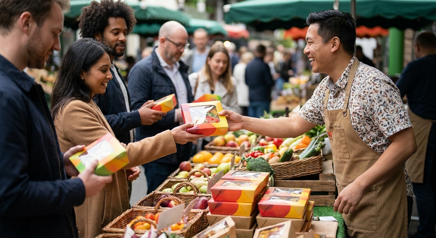 จิตวิทยาสีแพคเกจจิ้งอาหาร ทริคออกแบบฉลากให้ยอดพุ่ง - color-psychology-food-packaging