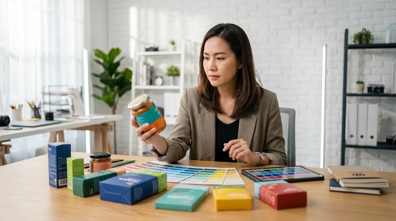 ทริคเลือกสีฉลากสินค้า สร้างแบรนด์ SME ให้สะดุดตา ยอดขายปัง - color-psychology-label-design