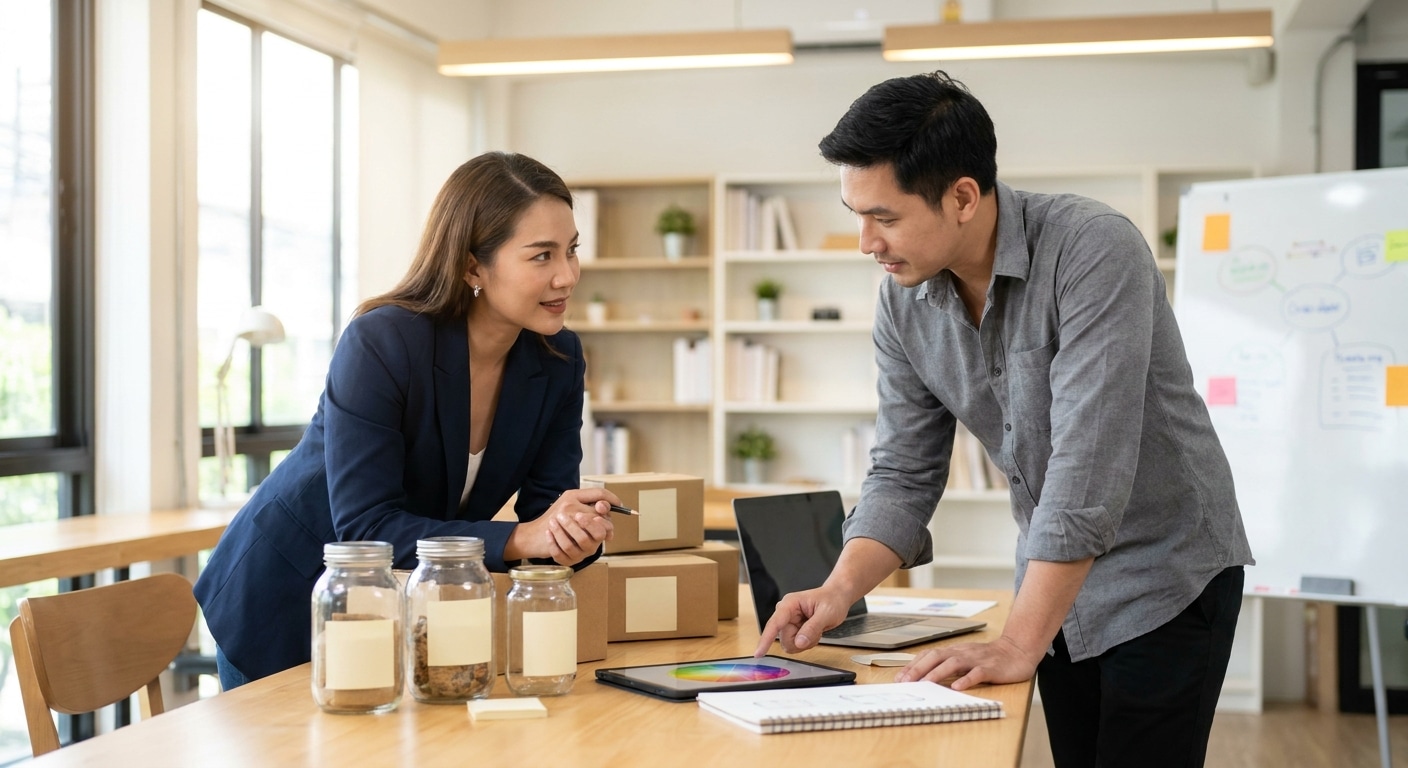 ทริคใช้จิตวิทยาสีออกแบบฉลากสินค้า สร้างแบรนด์ SME ให้ปัง - color-psychology-label-design-sme