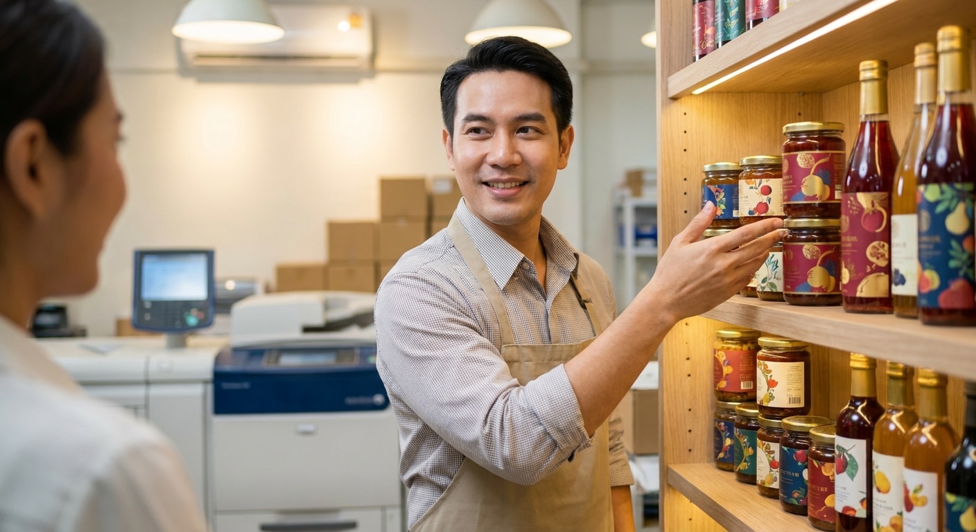 เทคโนโลยีพิมพ์ดิจิทัล ตัวช่วย SME อัปเกรดฉลากให้พรีเมียม - digital-printing-tech-sme-label