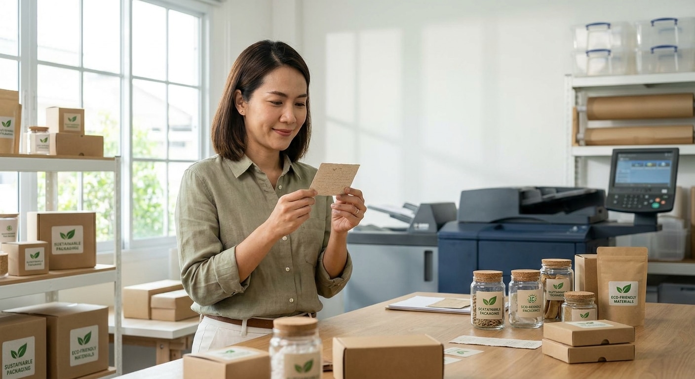 เทรนด์ฉลากสินค้าและบรรจุภัณฑ์รักษ์โลกที่ SME ต้องรู้ปี 2027 - eco-friendly-packaging-label-trends