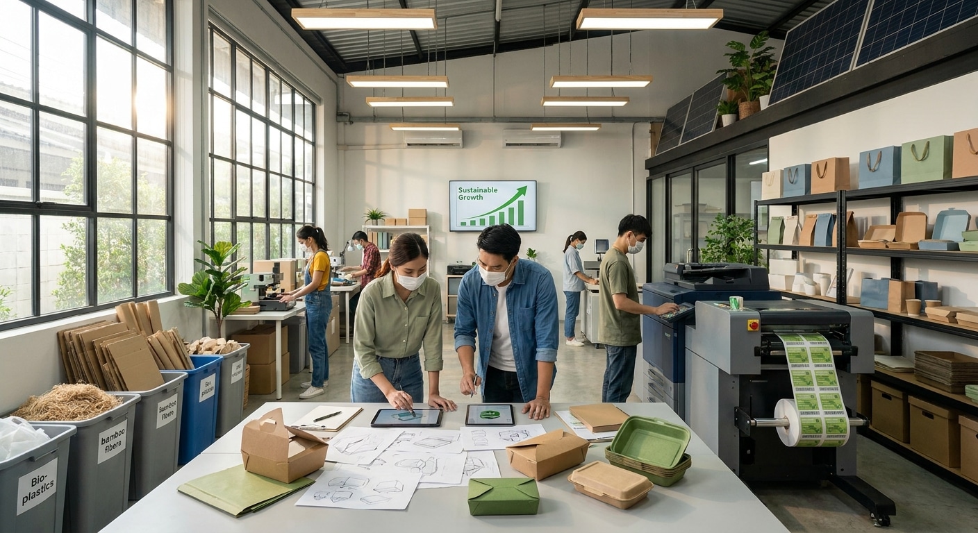 เทรนด์บรรจุภัณฑ์รักษ์โลก 2027 ดันยอดขาย SME ไทย - eco-friendly-packaging-trends-2027