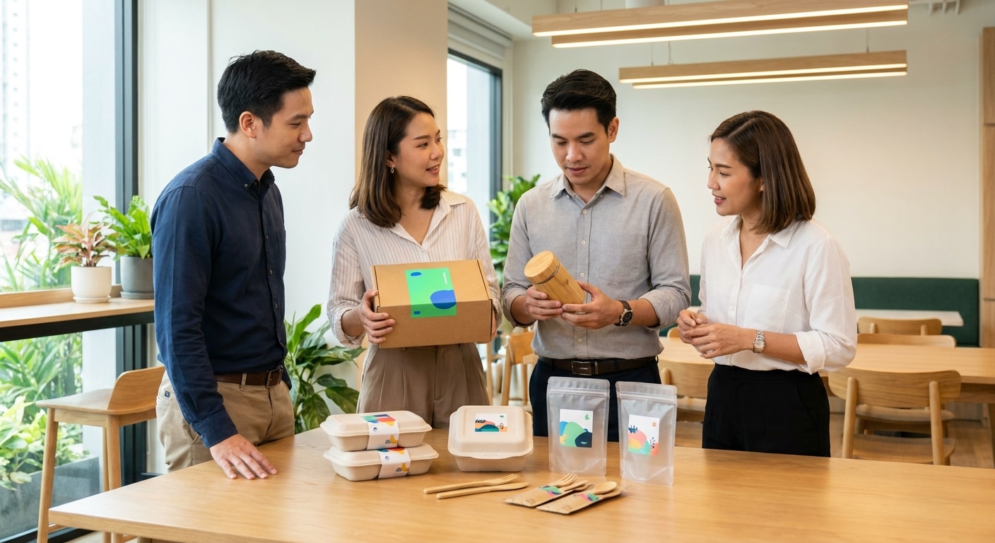 เทรนด์บรรจุภัณฑ์รักษ์โลก 2027 พิมพ์ฉลากมัดใจลูกค้ายุคใหม่ - eco-friendly-packaging-trends