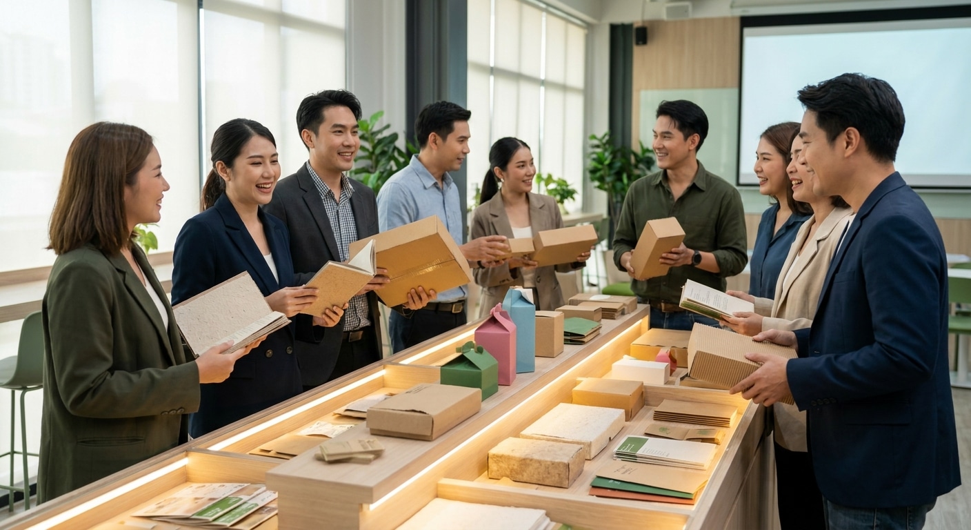 อัปเดตเทรนด์พิมพ์ฉลากรักษ์โลก 2027 โอกาสใหม่ของ SME ไทย - eco-friendly-print-trend-2027