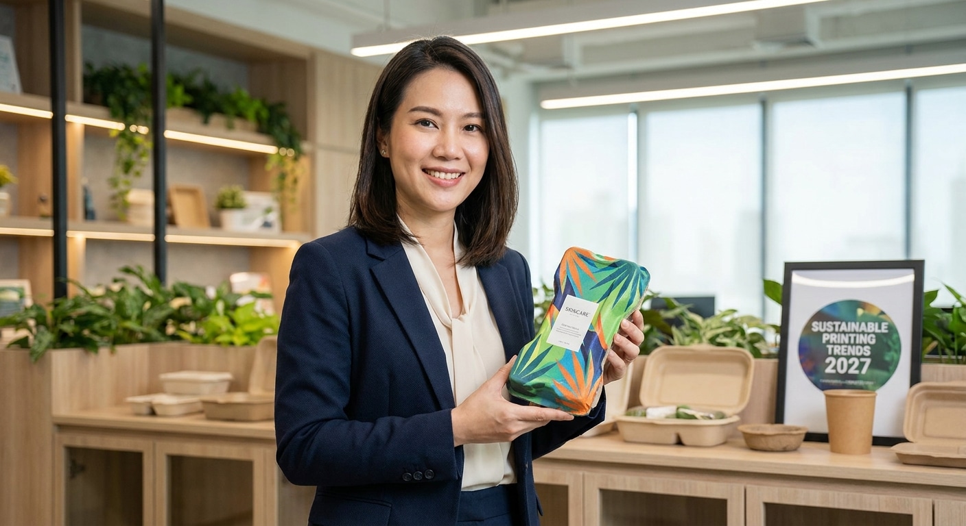 เทรนด์สิ่งพิมพ์รักษ์โลก 2027 แพคเกจจิ้งดึงดูดใจลูกค้า SME - eco-friendly-printing-trend-2027