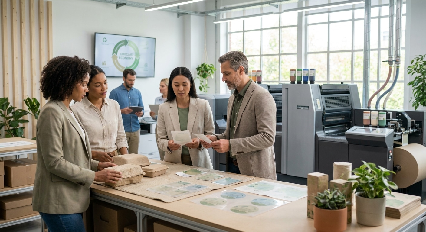 ส่องเทรนด์ Eco-Printing นวัตกรรมหมึกพิมพ์รักษ์โลกปี 2027 - eco-printing-trend-sme-2027