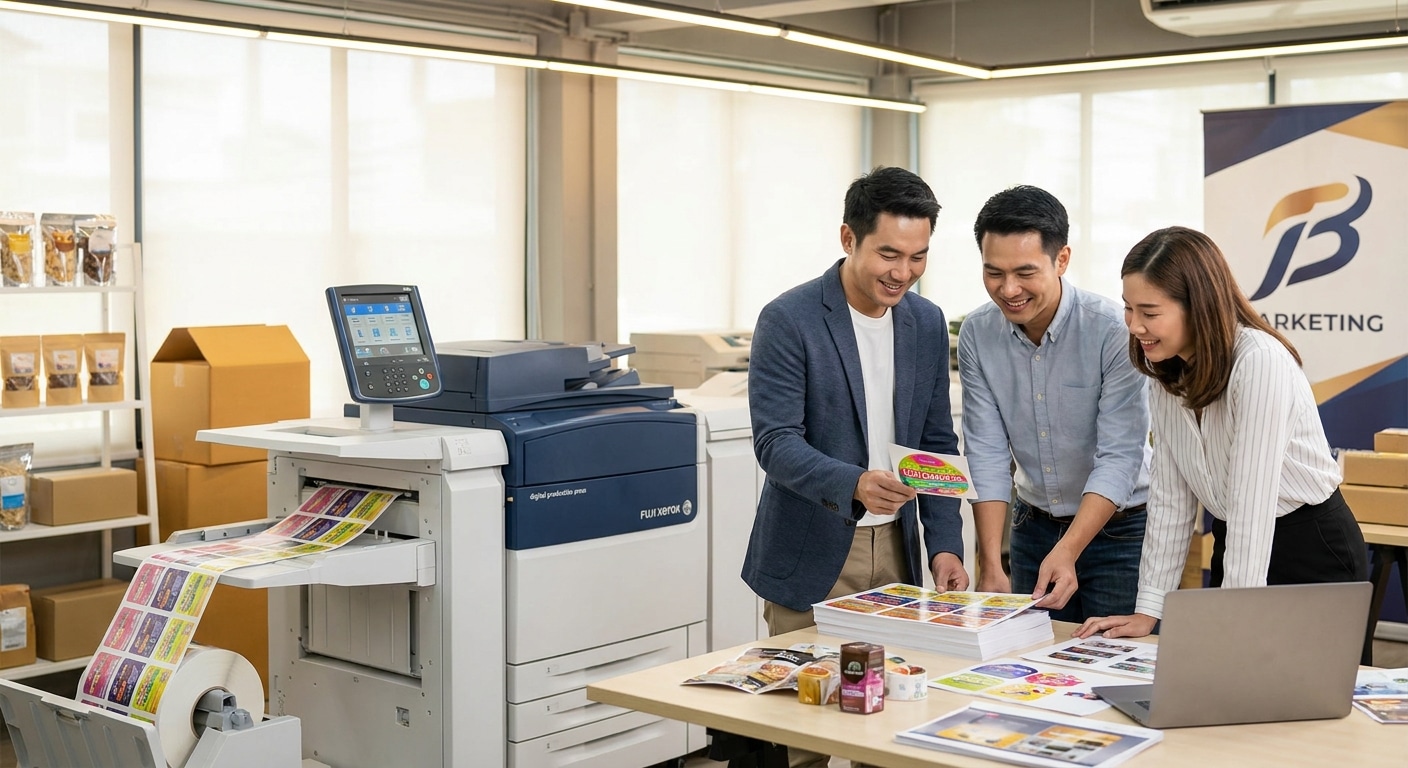 เทคโนโลยีพิมพ์ดิจิทัล Fuji Xerox ตัวช่วย SME สร้างแบรนด์ปัง - fuji-xerox-digital-printing-tech