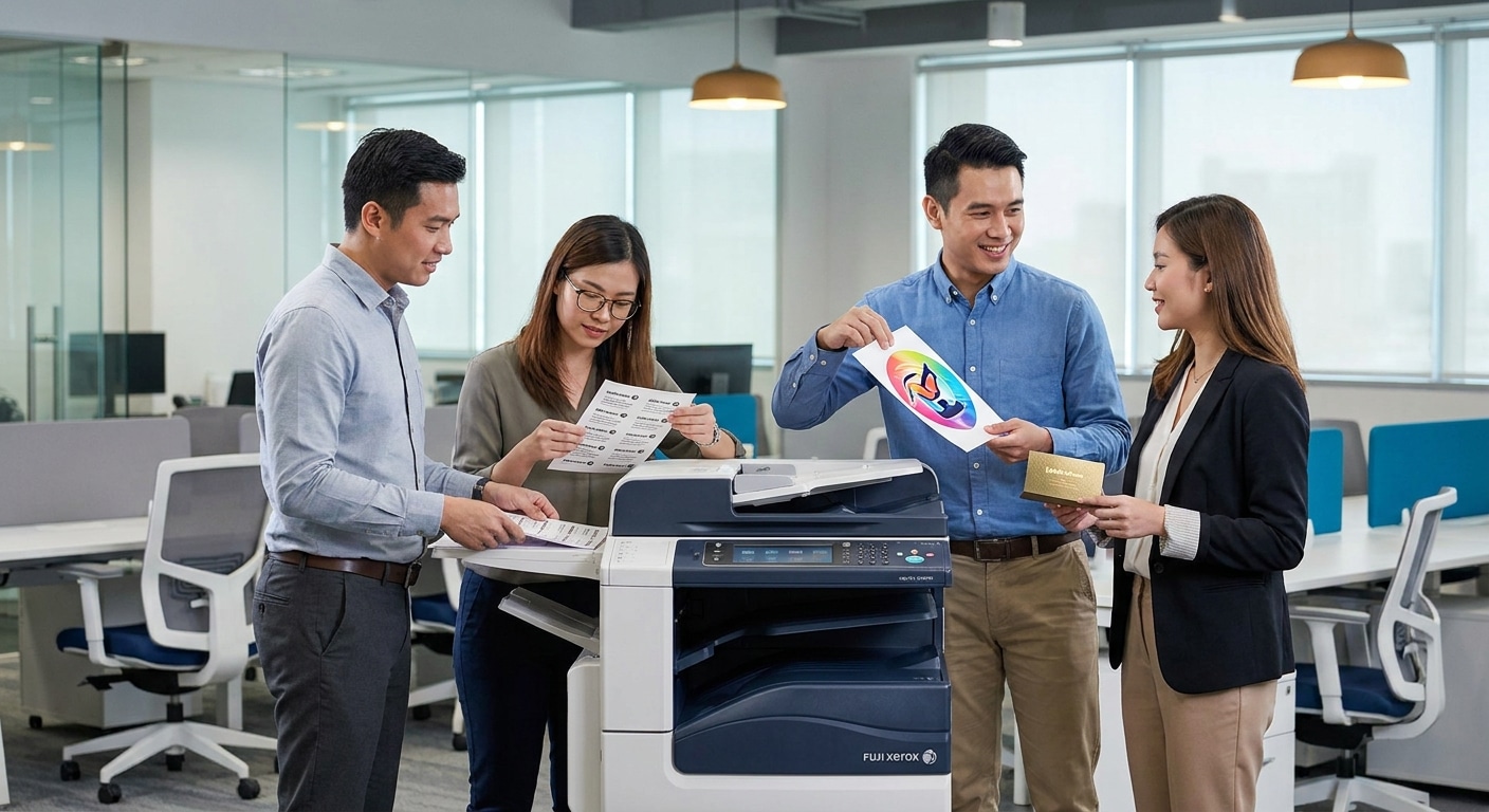 เครื่องพิมพ์ดิจิทัล Fuji Xerox พลิกโฉมงานพิมพ์ SME อย่างไร? - fuji-xerox-digital-printing-tech