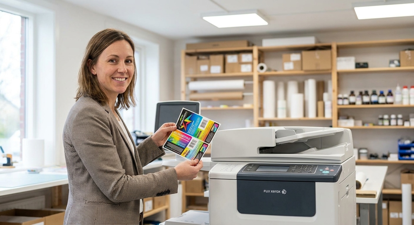 เทคโนโลยี Fuji Xerox อัปเกรดฉลากสินค้า SME สีสดคมชัด - fuji-xerox-label-printing-tech