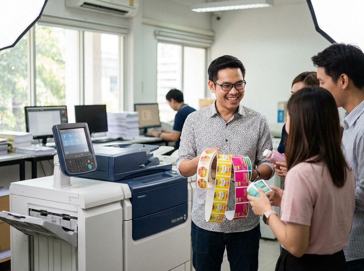 เทคโนโลยีพิมพ์ Fuji Xerox ยกระดับฉลาก SME สีสด คมชัด - fuji-xerox-printing-sme