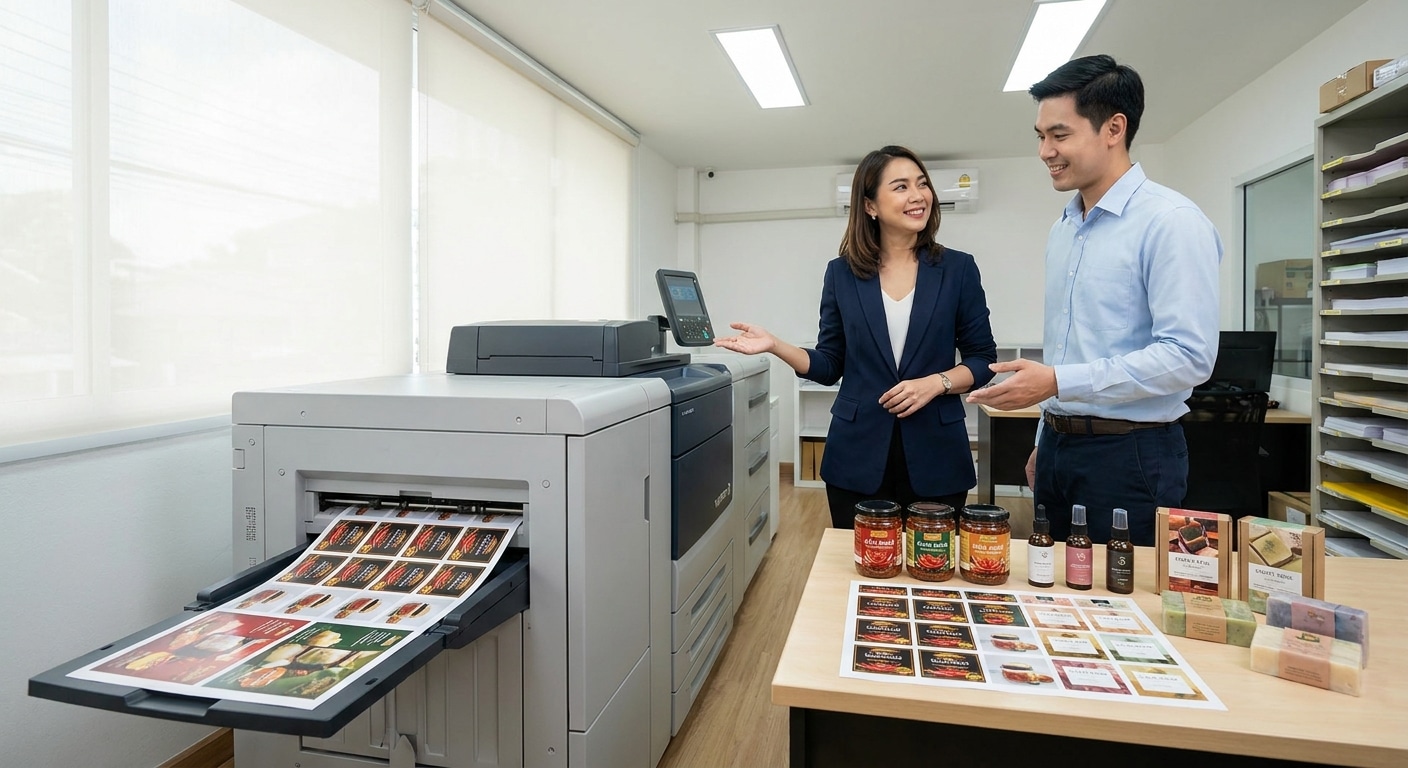 เทคโนโลยีพิมพ์ Fuji Xerox เคล็ดลับอัปเกรดฉลาก SME ให้ดูแพง - fuji-xerox-printing-tech-sme