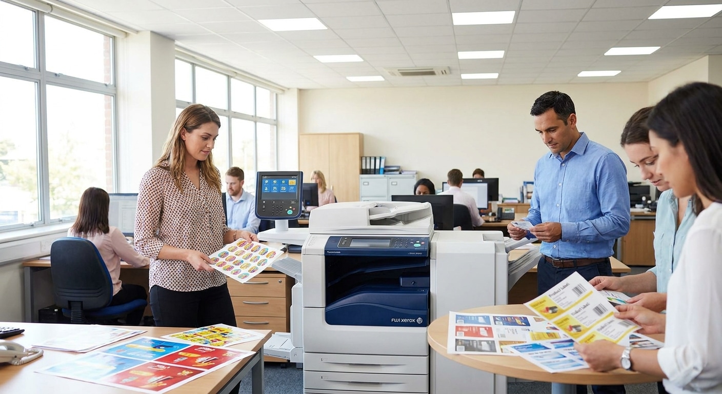ทำความรู้จักเครื่องพิมพ์ Fuji Xerox ตัวช่วยลับอัปเกรดแบรนด์ - fuji-xerox-printing-technology