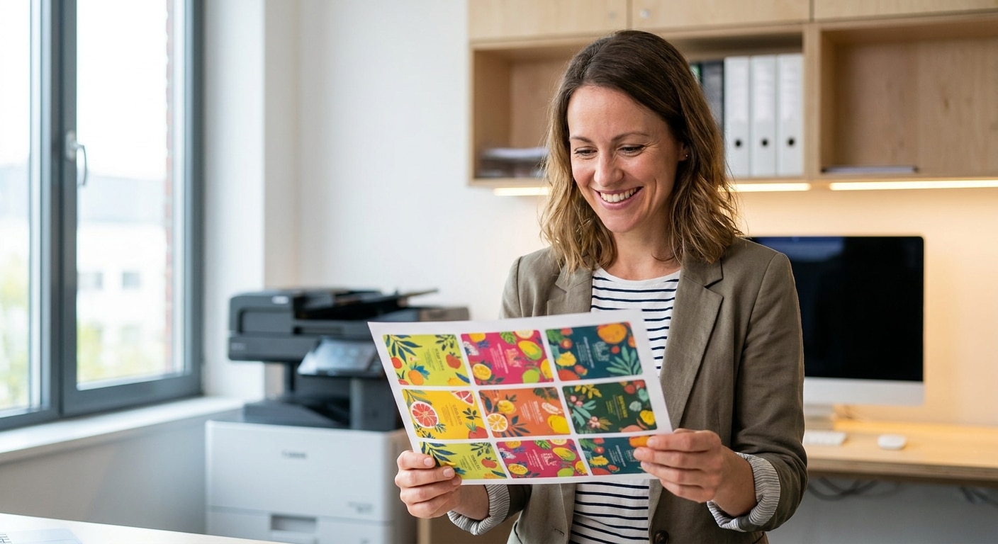 ทำไมสติ๊กเกอร์ต้องพิมพ์ด้วย Fuji Xerox? สีสด คมชัดสะดุดตา - fuji-xerox-printing-technology