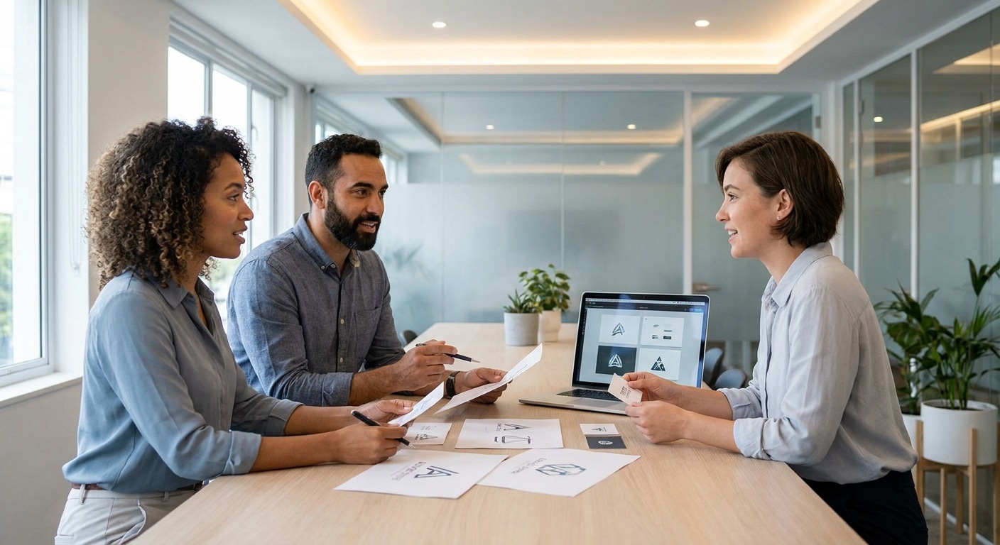 5 เทคนิคออกแบบโลโก้และนามบัตร ให้แบรนด์ SME ดูพรีเมียม - logo-business-card-design-tips