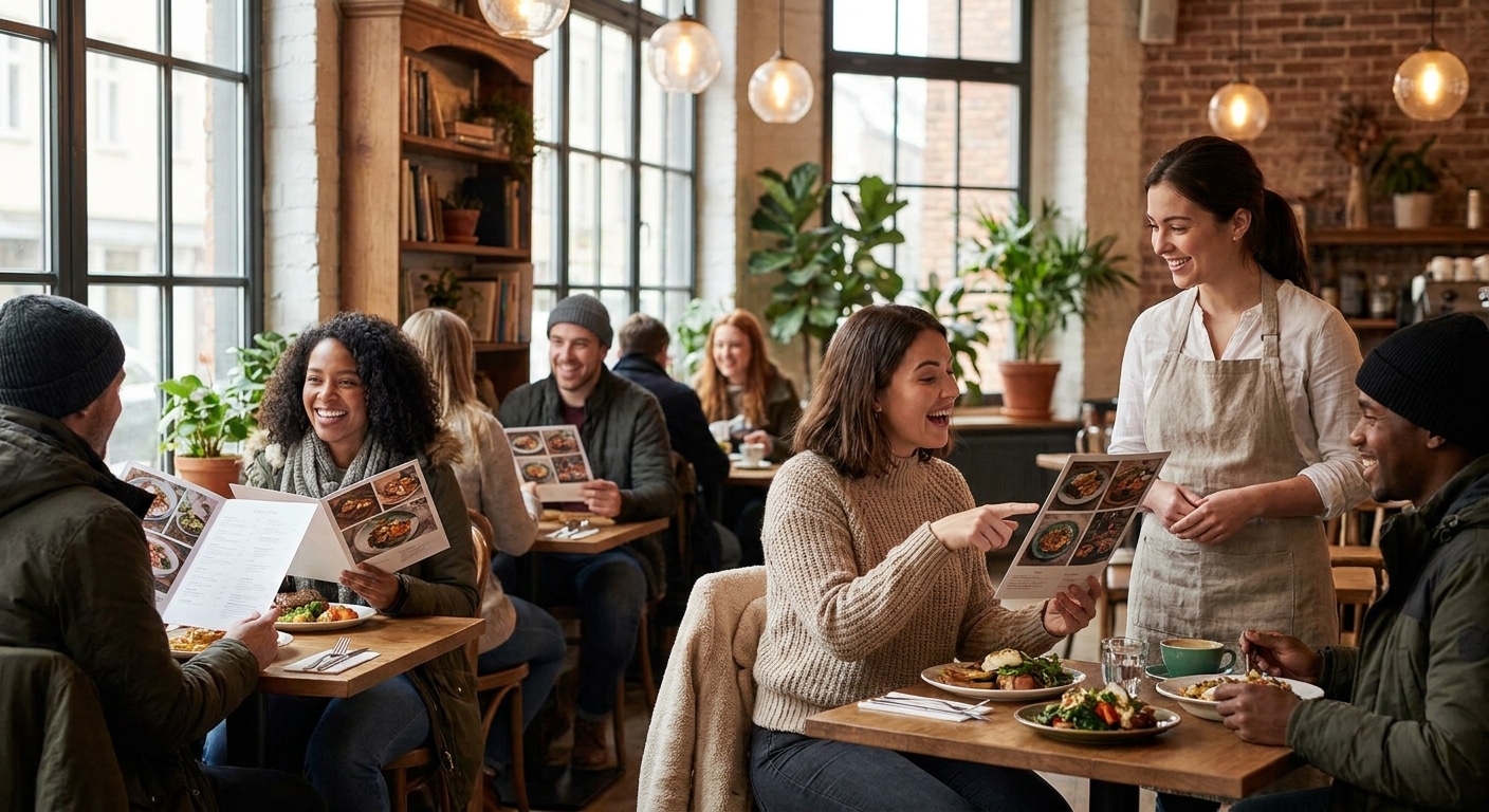 จิตวิทยาออกแบบเมนูร้านอาหาร ดันยอดขายพุ่ง ลูกค้าสั่งเพิ่ม - menu-design-increase-sales