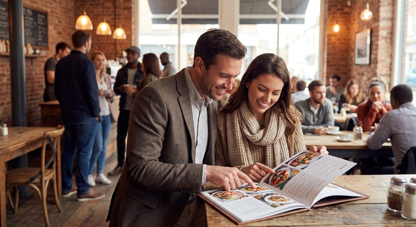 จิตวิทยาออกแบบเมนูอาหาร เทคนิคอัปยอดขายร้านคาเฟ่-SME - menu-design-psychology-for-cafe