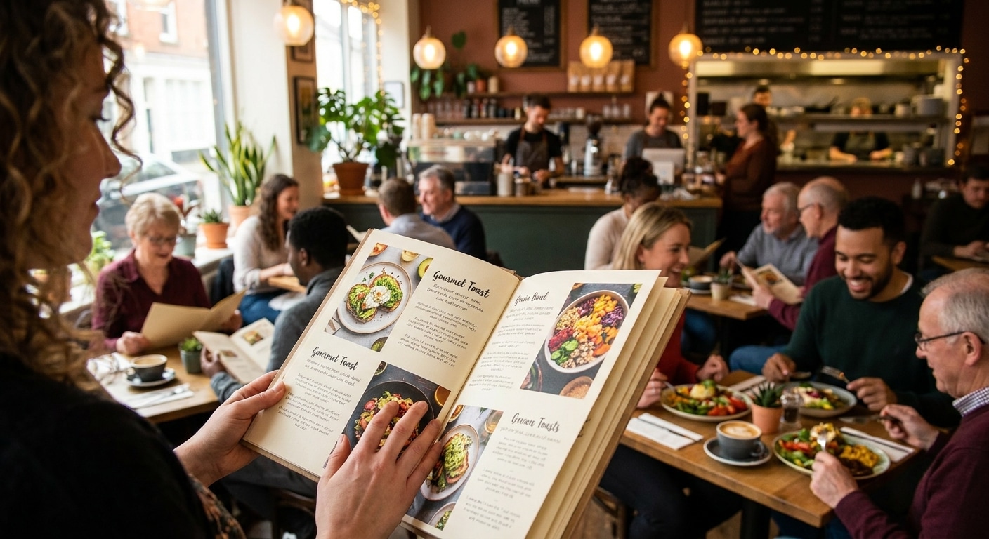 จิตวิทยาออกแบบเมนูอาหาร ดึงดูดลูกค้า เพิ่มยอดขาย SME - menu-design-psychology-increase-sales