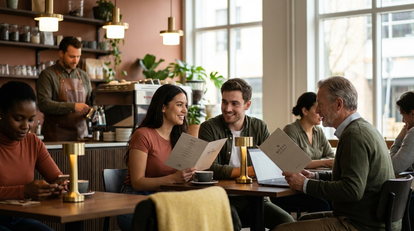 จัดหน้าเมนูอาหารอย่างไรให้ลูกค้ายอมจ่ายเพิ่ม - menu-design-tips-upsell-restaurant
