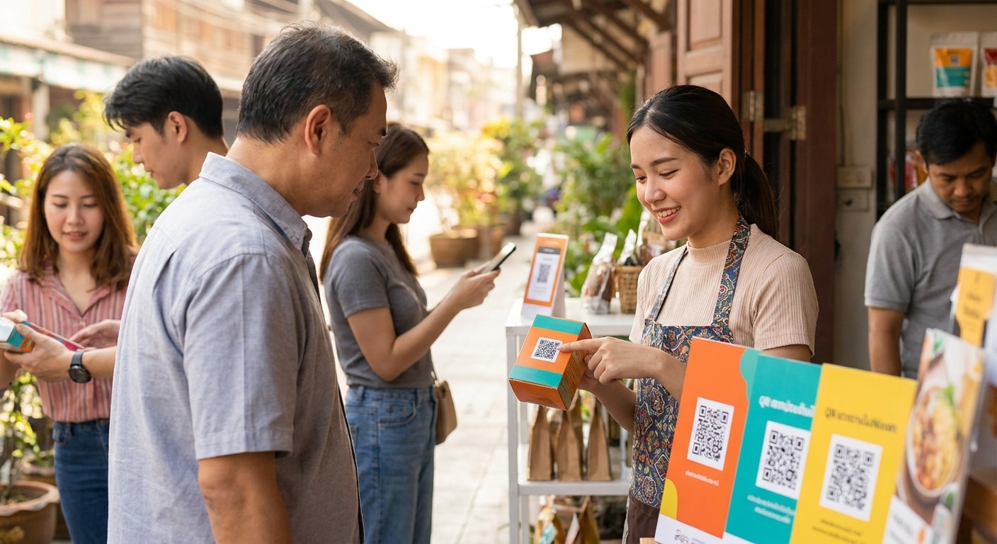 ใช้สื่อสิ่งพิมพ์ O2O ดึงลูกค้าจากออนไลน์สู่หน้าร้าน SME - o2o-print-marketing-sme