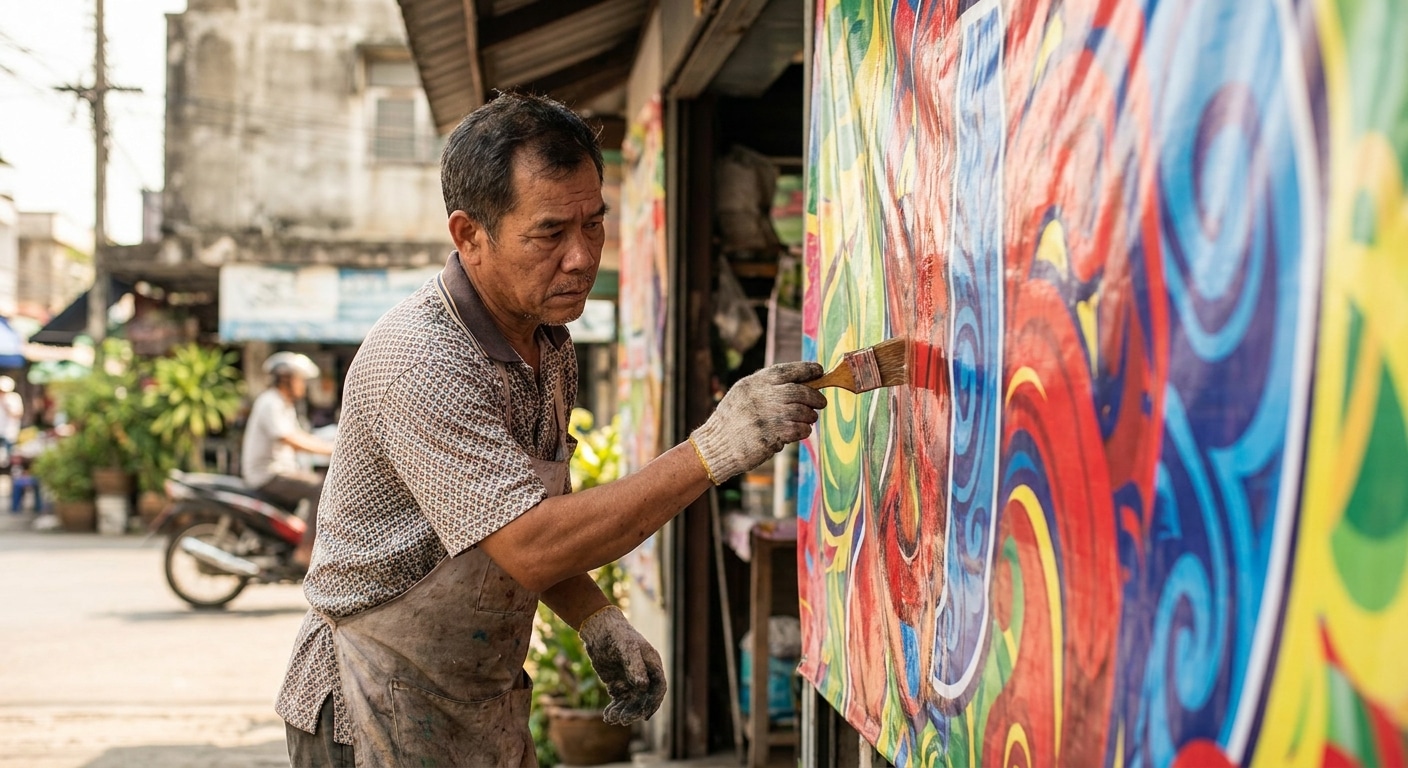 วิธียืดอายุป้ายไวนิลและสติ๊กเกอร์กลางแจ้ง ให้สีสดทนนาน - outdoor-signage-maintenance-tips