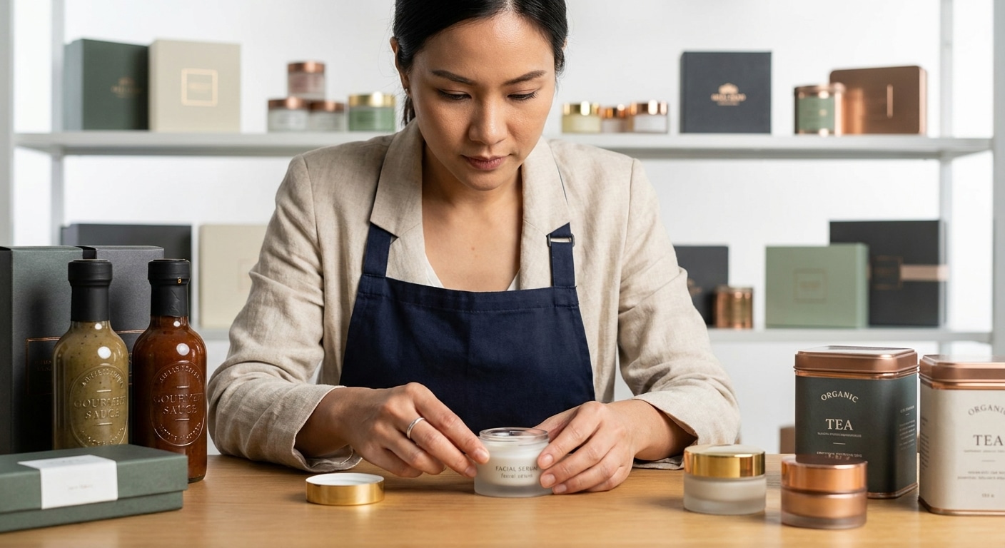 5 ทริคออกแบบฉลากสินค้าให้ดูแพง อัปเกรดแบรนด์ SME - packaging-label-design-tips