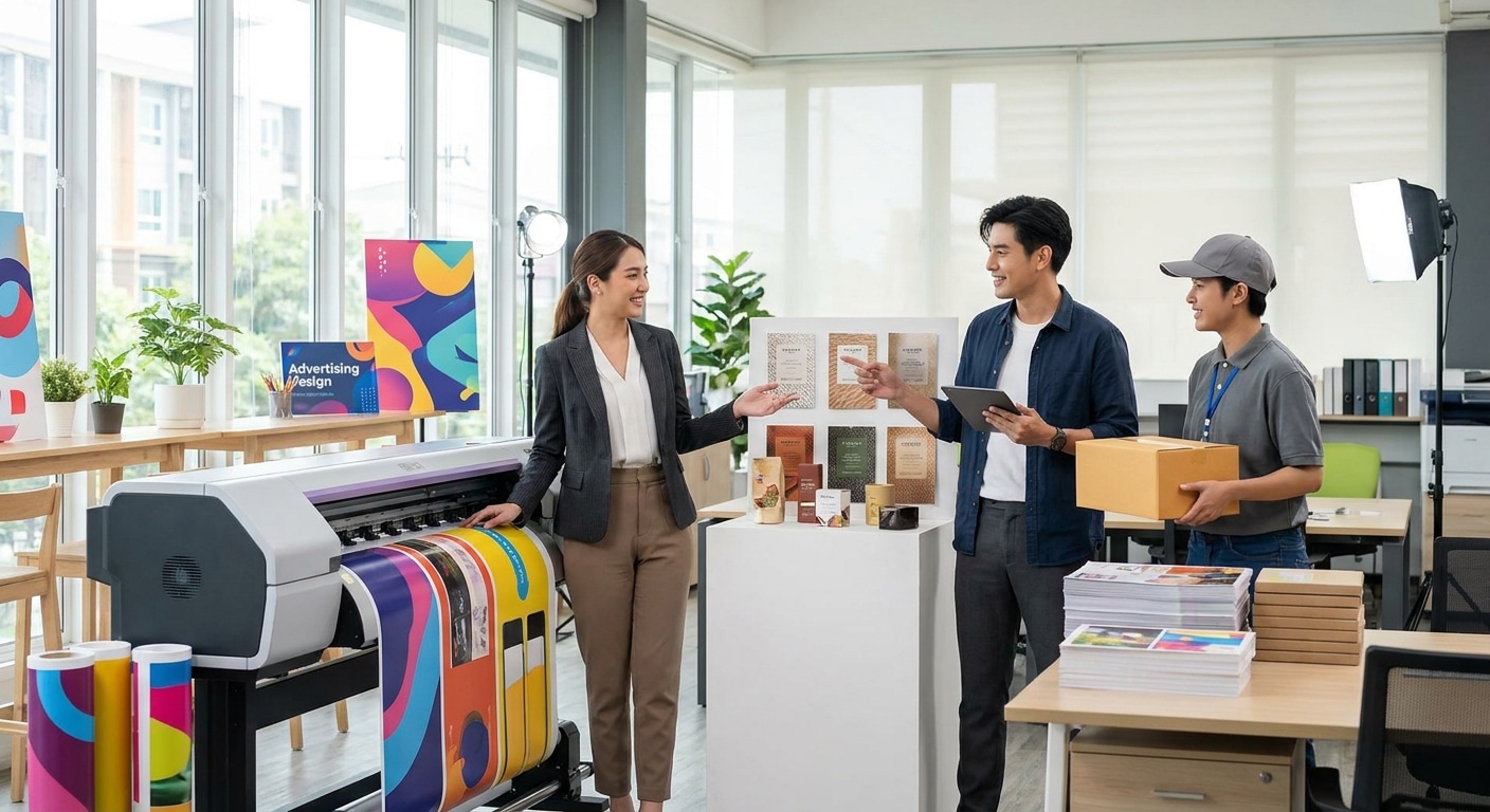 เทรนด์สื่อสิ่งพิมพ์ 2027 นวัตกรรมงานพิมพ์เพื่อ SME ไทย - print-media-trends-2027
