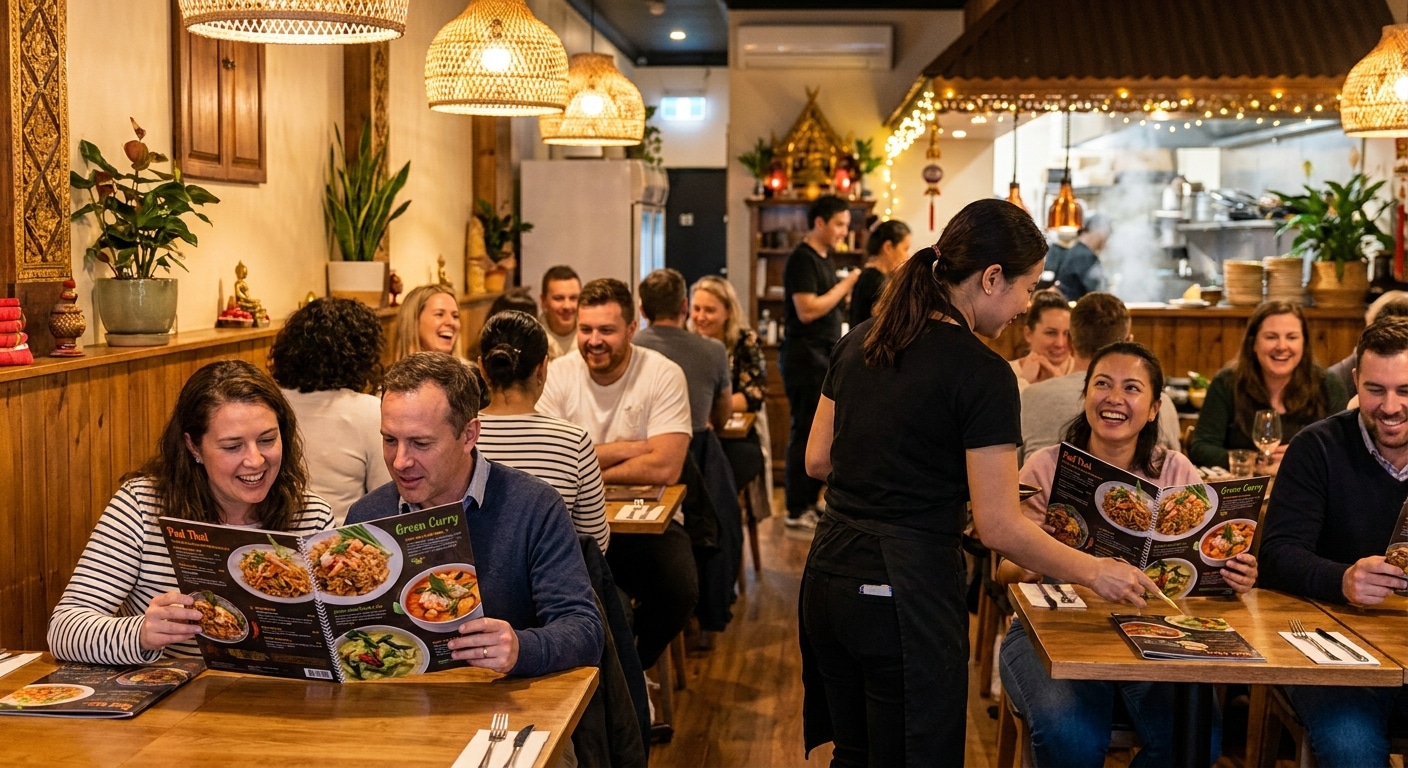 จิตวิทยาออกแบบเมนูอาหาร สั่งพิมพ์อย่างไรให้ยอดขายพุ่ง - psychology-menu-design-tips