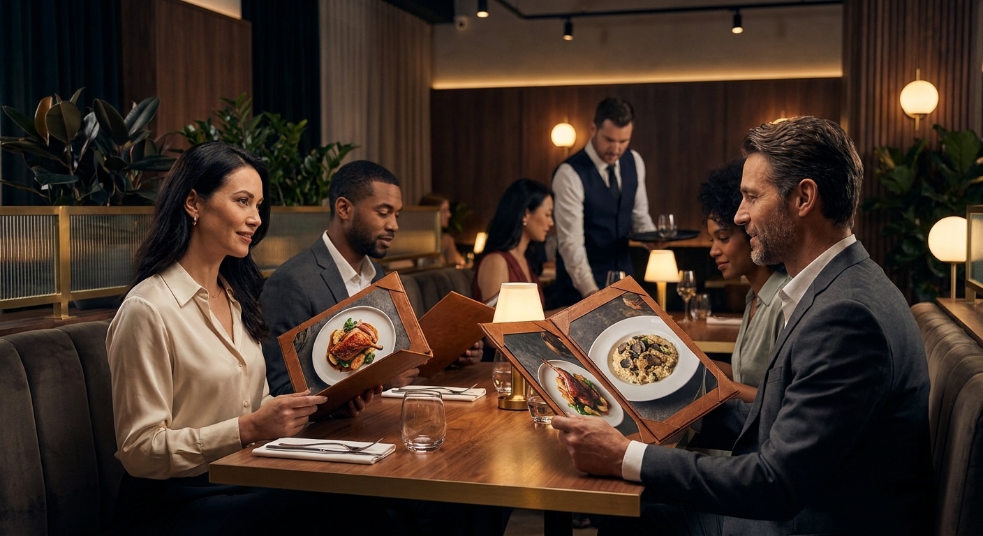 5 เทคนิคออกแบบเมนูร้านอาหารให้ดูแพง กระตุ้นยอดขายพุ่ง - restaurant-menu-design-tips