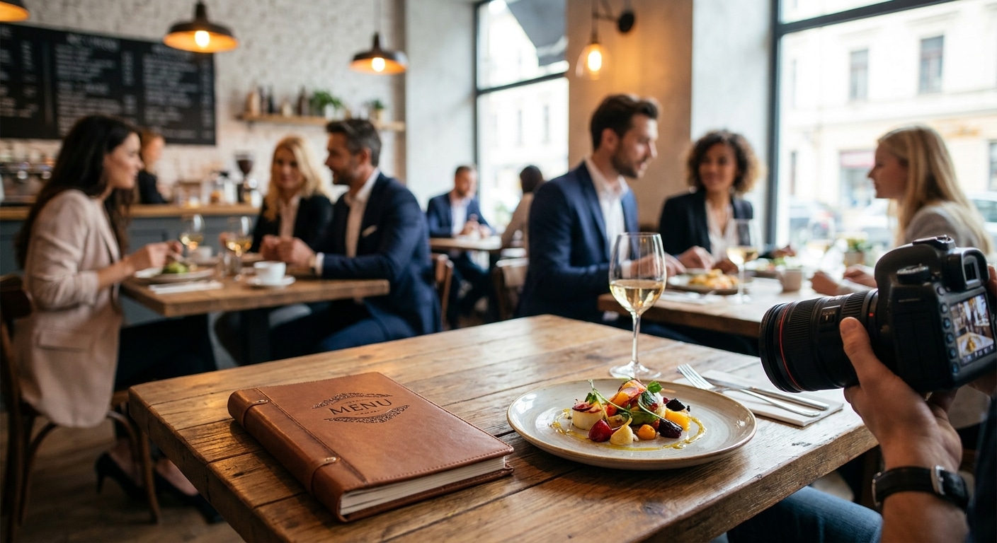 ทริคออกแบบเมนูอาหารให้ดูแพง ดึงดูดลูกค้า อัปยอดขาย - restaurant-menu-design-tips
