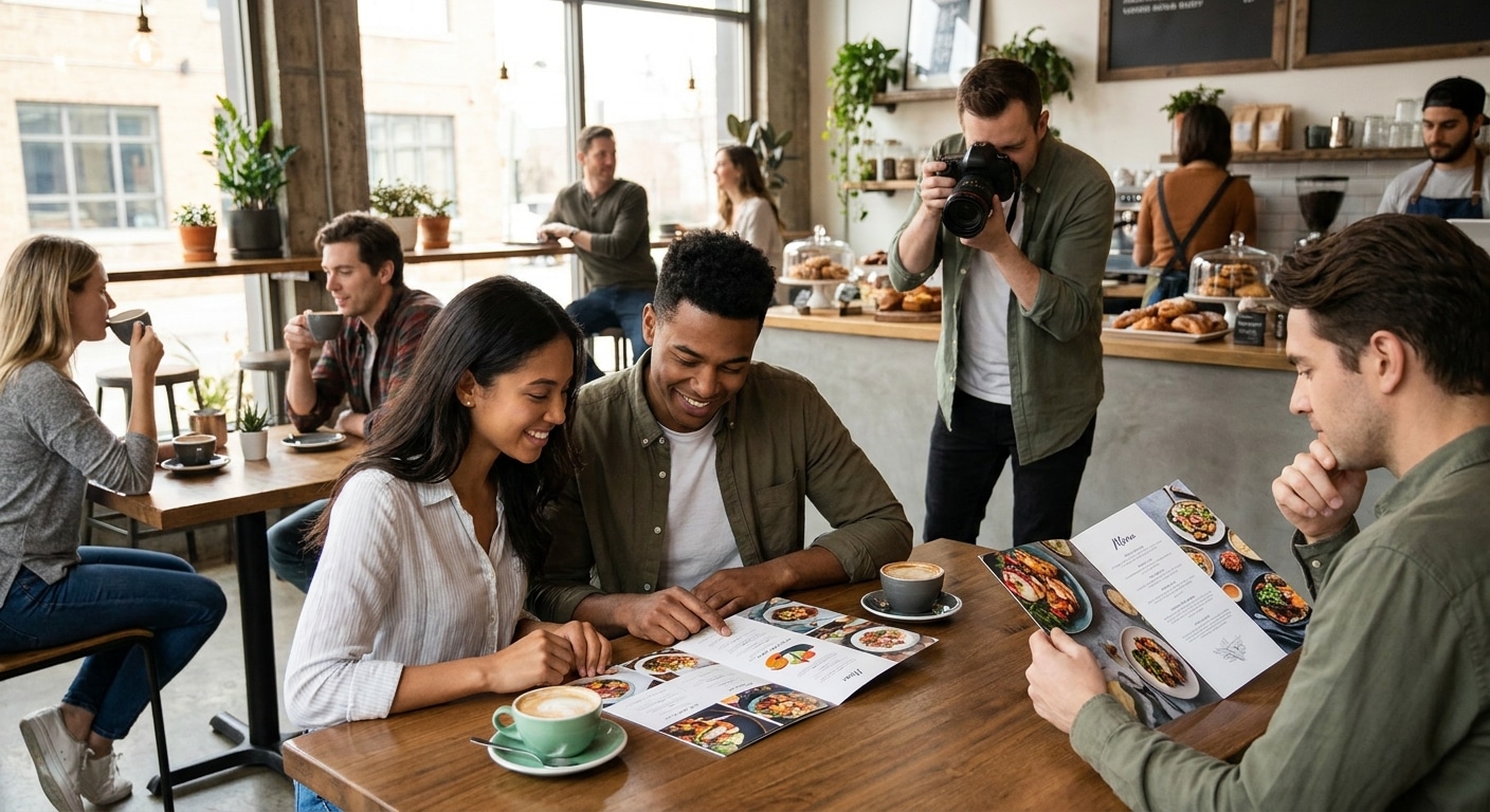 ทริคออกแบบเมนูอาหารให้ยอดขายพุ่ง ลูกค้าสั่งเพิ่มรัวๆ - restaurant-menu-design-tips