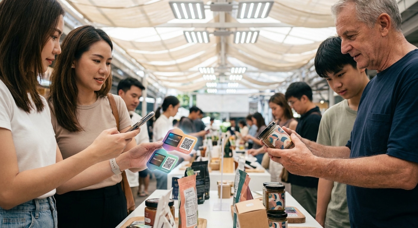 เทรนด์ฉลากสินค้า 2027: Smart Label ดึงดูดลูกค้ายุคดิจิทัล - smart-label-packaging-trends-2027
