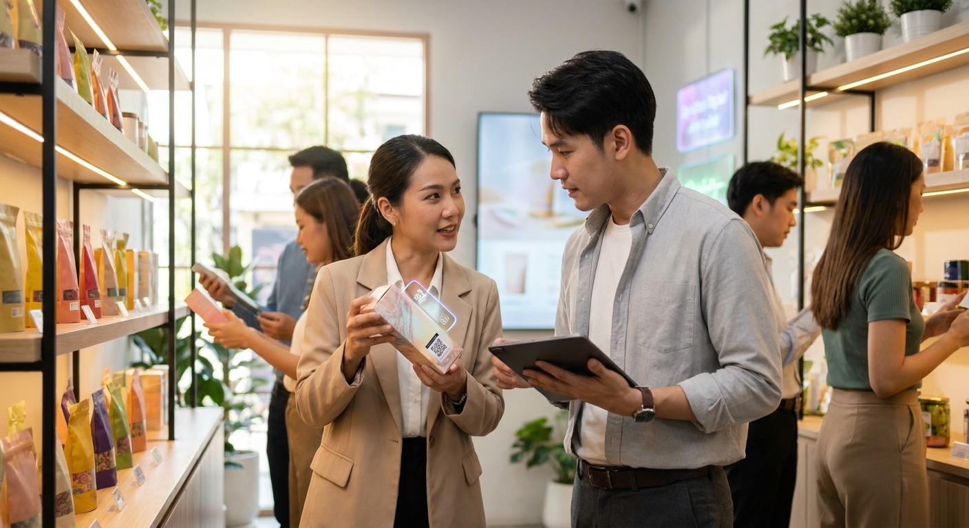 เทรนด์ฉลากสินค้า 2027 สติ๊กเกอร์อัจฉริยะเพิ่มยอดขาย - smart-label-sticker-trend-2027